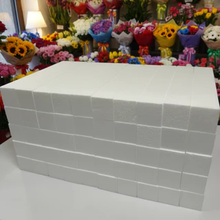 โฟมแท่งขนาด - 2" x 2" x 12" 50 แท่ง แถมฟรี 4 แท่ง ทำช่อดอกไม้ ช่อบูเก้ ช่อดอกไม้ประดิษฐงาน DIY