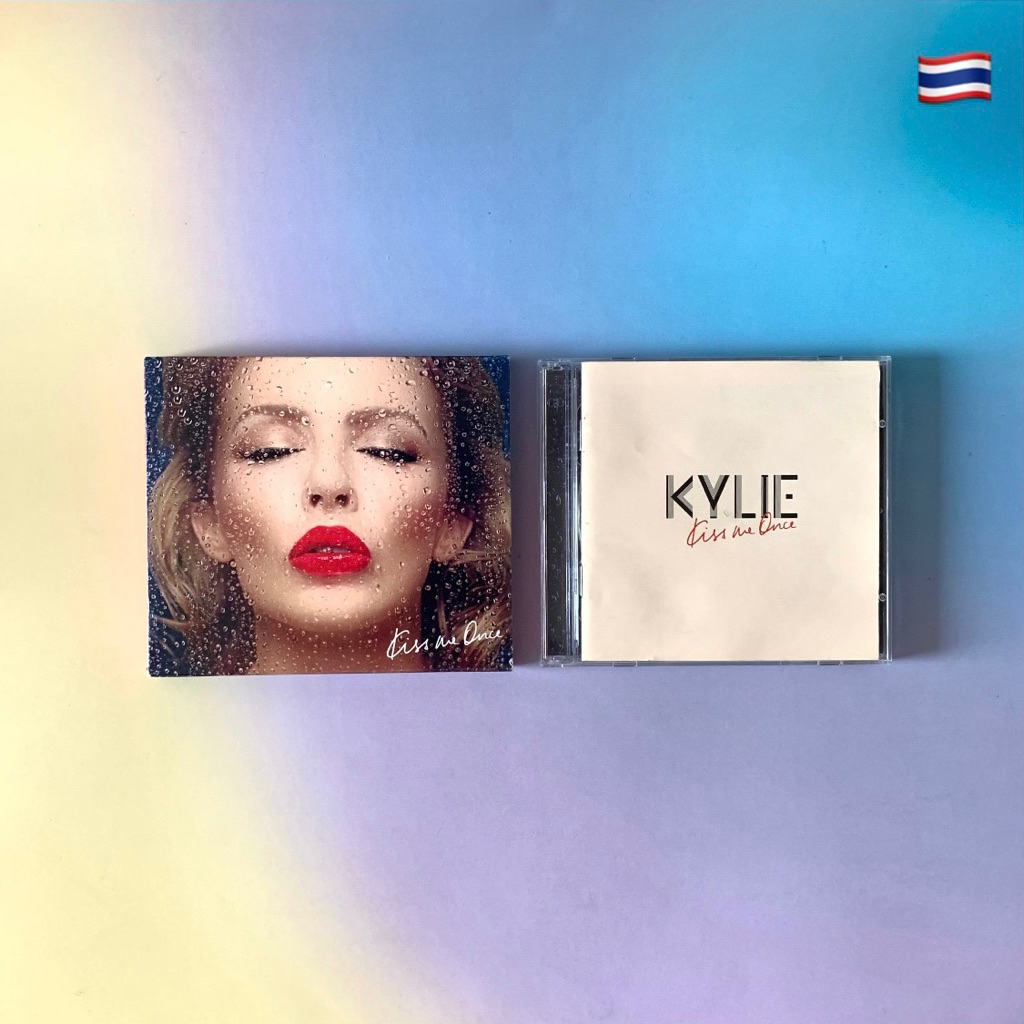 🛒 (พร้อมส่ง) CD+DVD ซีดีเพลง: Kylie Minogue —  Kiss Me Once (Thailand Deluxe Edition) [promo] x Enri