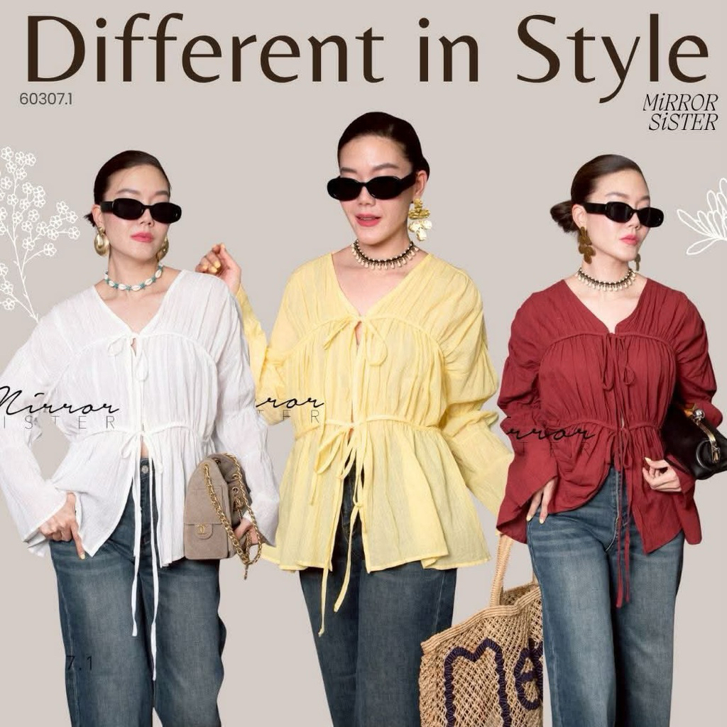 ••MiRROR SiSTER‘s GeeSaSa BEACH BLOUSE••
