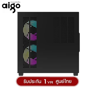 เคสคอมพิวเตอร์ Aigo A275 M-ATX Panorama Tempered Glass Gaming Case รับประกัน 1 ปี