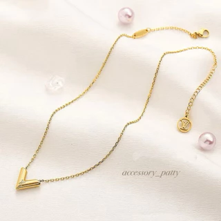 ✨สร้อยคอสแตนเลส รุ่นL-v02 งานสวยตรงปกค่ะ ใส่สวยแบบเรียบหรูค่ะ