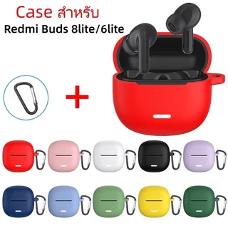 เคสสําหรับRedmi Buds 6lite/8lite ซิลิโคนนิ่ม กันรอยขีดข่วน ลายดอกไม้ นักบินอวกาศ สําหรับ เคส Redmi Buds 8lite/6lite