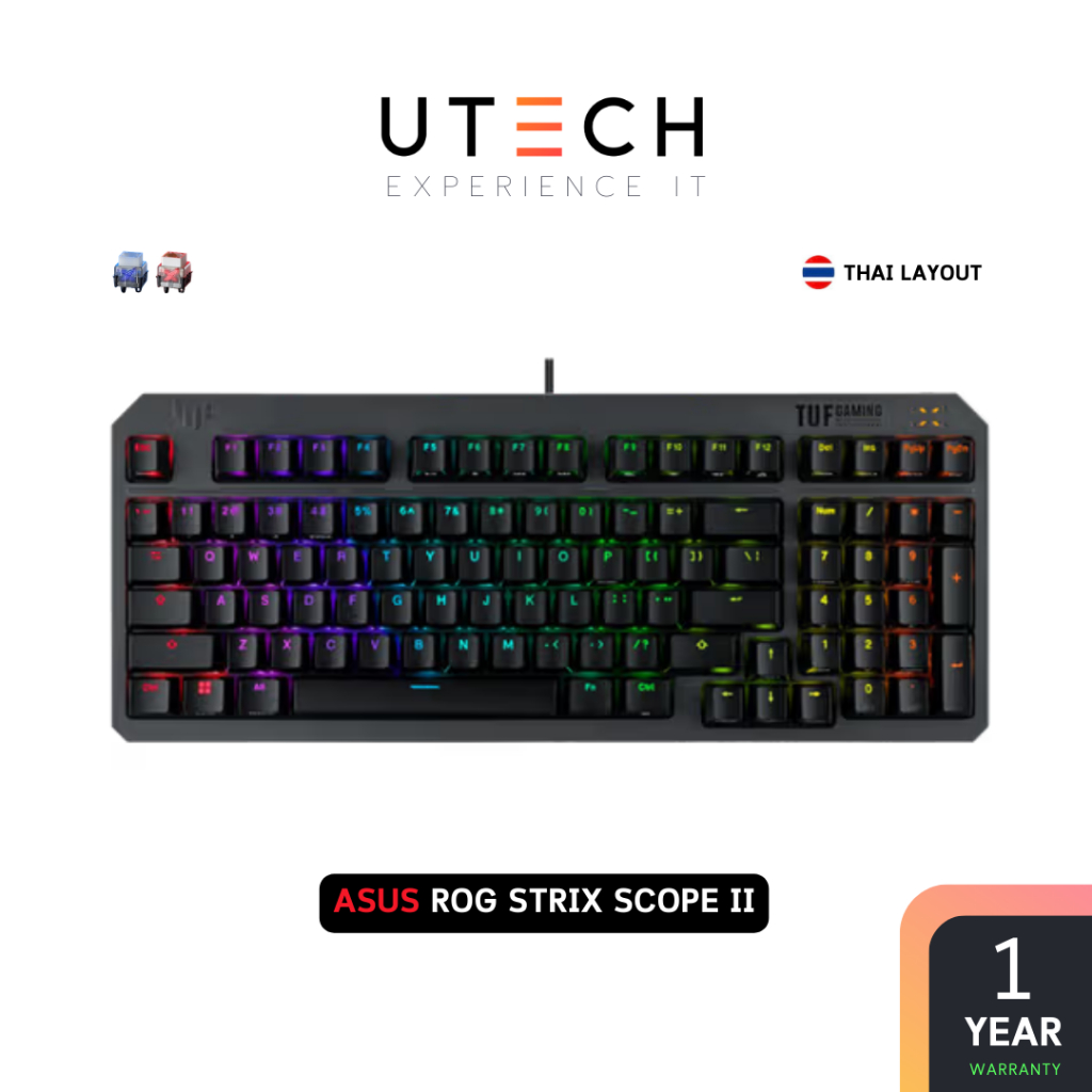 ASUS GAMING KEYBOARD TUF K3 GEN II by UTECH