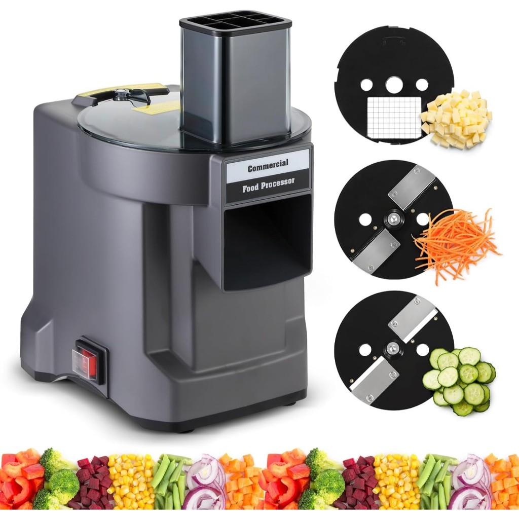 เครื่องหั่นผักไฟฟ้า หั่นเต๋า หั่นซอยอเนกประสงค์ 3 in 1 ZB-K8600📌มีพร้อมส่ง
