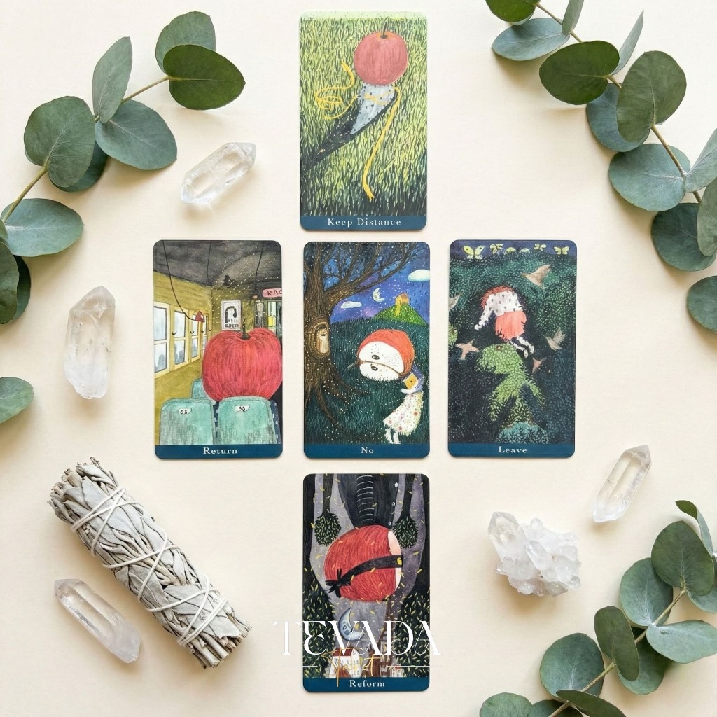 ไพ่ออราเคิล ไพ่ยิปซี ไพ่ทาโรต์ Journey Oracle Deck ผลงานครูชัย ขอบทอง ฮีลใจ ไพ่น่ารัก ภาพสีน้ำ ของแท้ พร้อมส่ง ราคา ถูกที่สุด ดีลบีเคเค แกลเลอรีภาพที่ 3