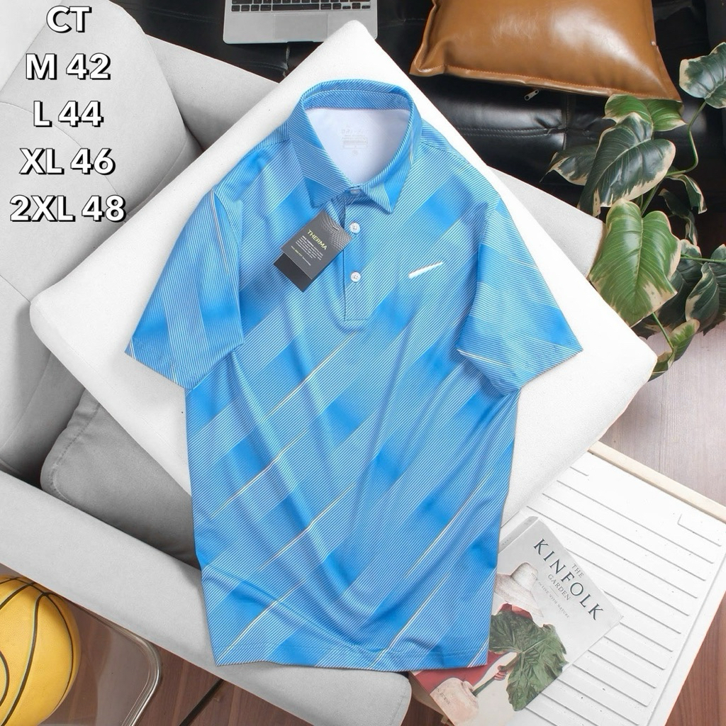 พร้อมส่ง! เสื้อโปโลผู้ชาย คอปกแขนสั้น ตีกอล์ฟ ใส่ลำลอง polo เสื้อกีฬาผู้ชาย ผ้านิ่ม ใส่สบาย ไม่ระคายเคืองผิว [PXG]