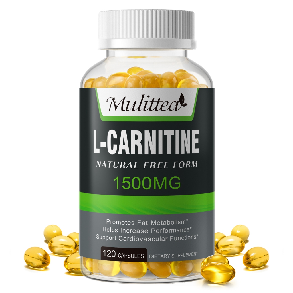 Mulittea L-Carnitine 1500mg เผาผลาญและสร้างกล้ามเนื้อ ลดน้ำหนัก วิตามินลดน้ำหนัก