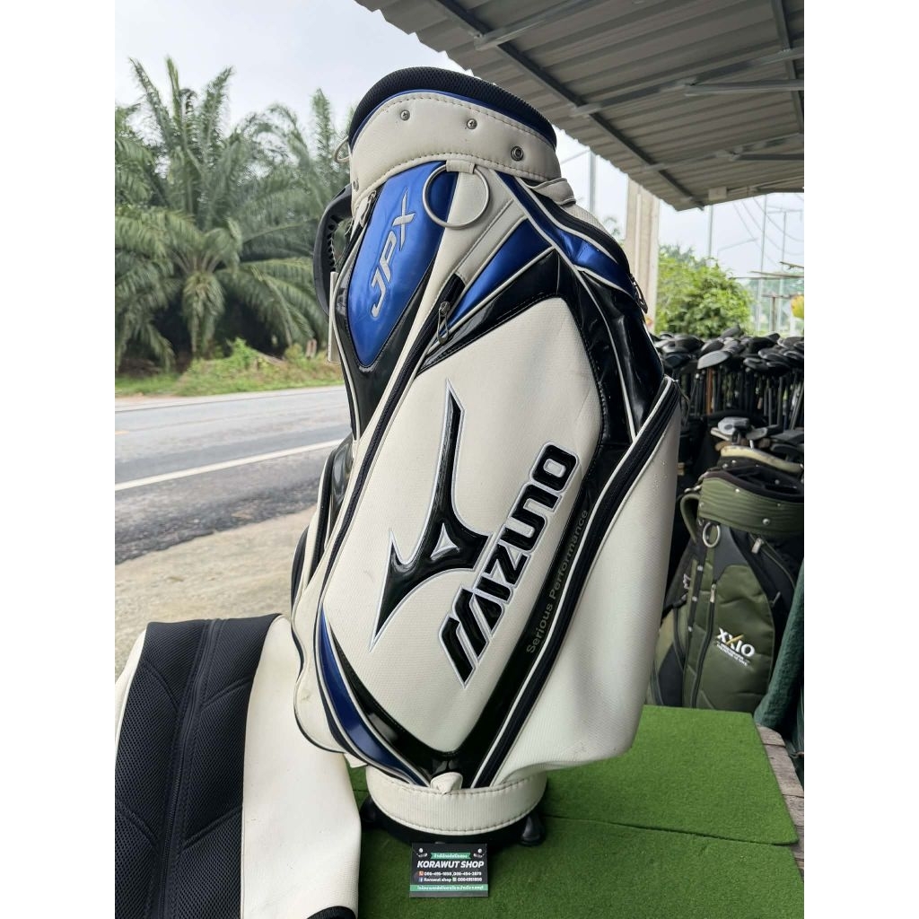 ถุงกอล์ฟมือสอง ถุงกอล์ฟ MIZUNO ไม่มีสายสะพาย *มีลอกตัวถุงและcover บางจุด