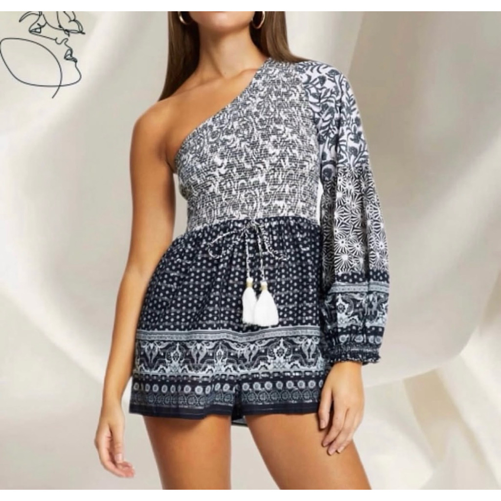 ส่งต่อ จั๊มสูท River Island - Beach Playsuit