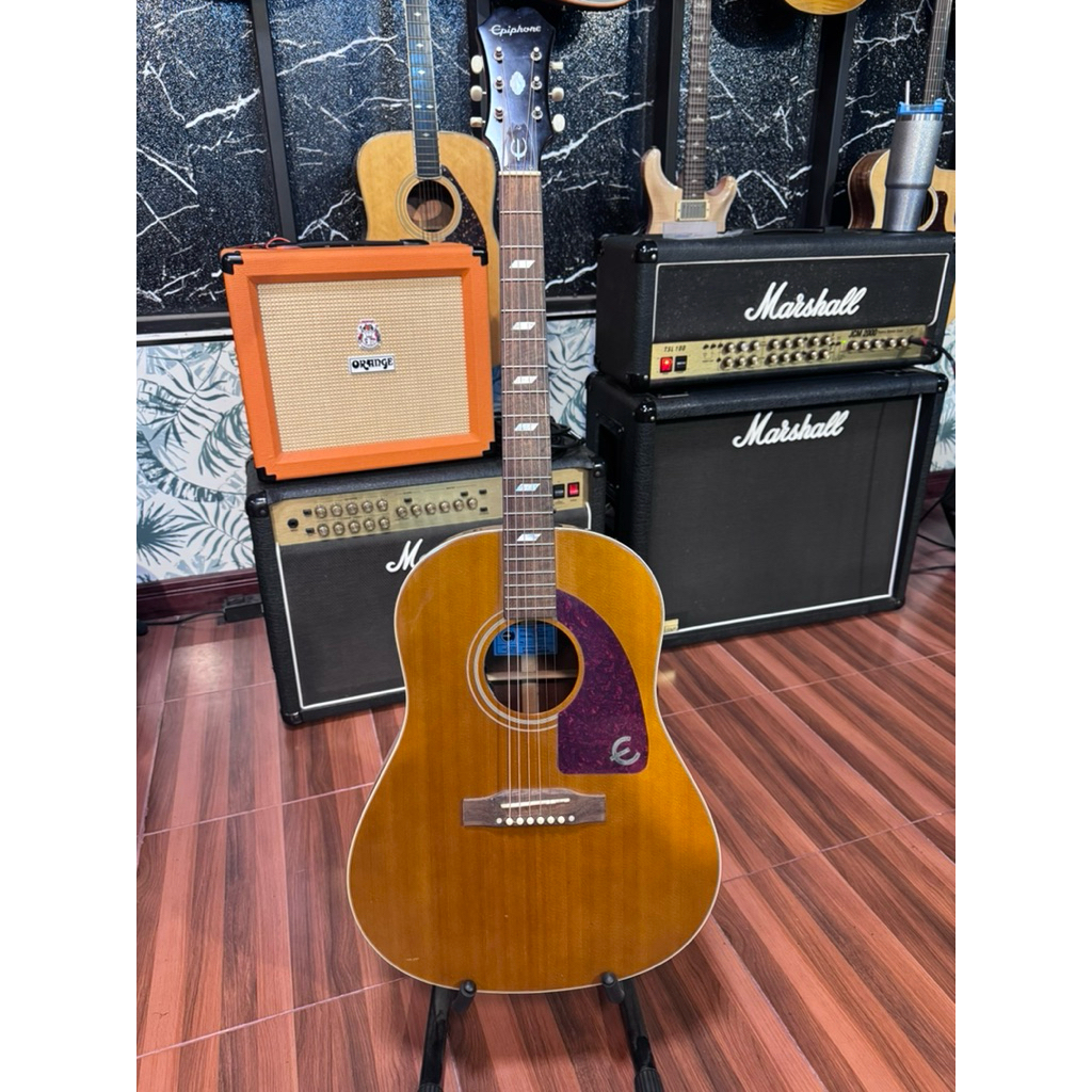 กีตาร์โปร่งมือสอง epiphone masterbilt texan