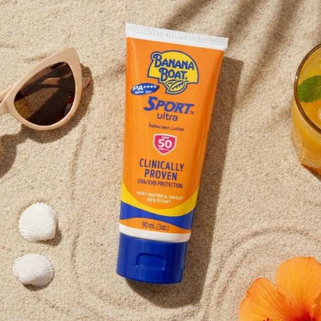 พร้อมส่ง บานาน่า โบ๊ท โลชั่นกันแดด Sport Ultra Sunscreen Lotion 90ml (SPF 50 PA++++)