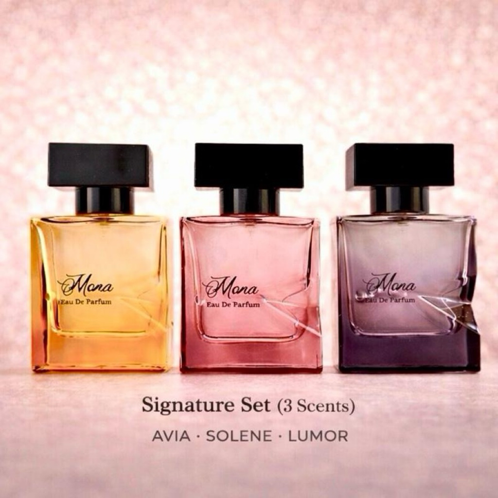 Signature Set (3 Scents) | เซตน้ำหอม 3 กลิ่น AVIA • SOLENE • LUMOR