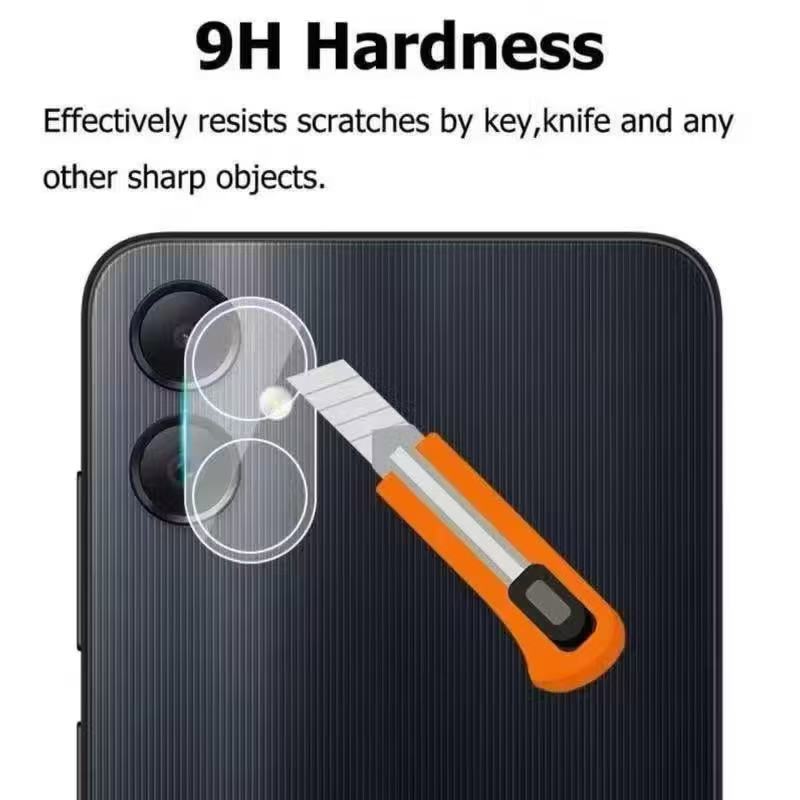 ฟิล์มเลนส์กล้องเหมาะสําหรับ Samsung A05 A06 A07 9D ฟิล์มเลนส์กล้องป้อง กันการแตกร้าวในคลัง jj