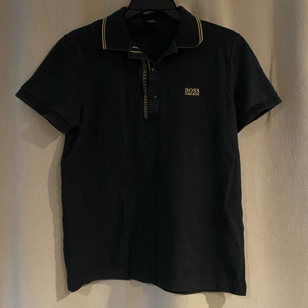 เสื้อโปโล Hugo Boss Black Size : S