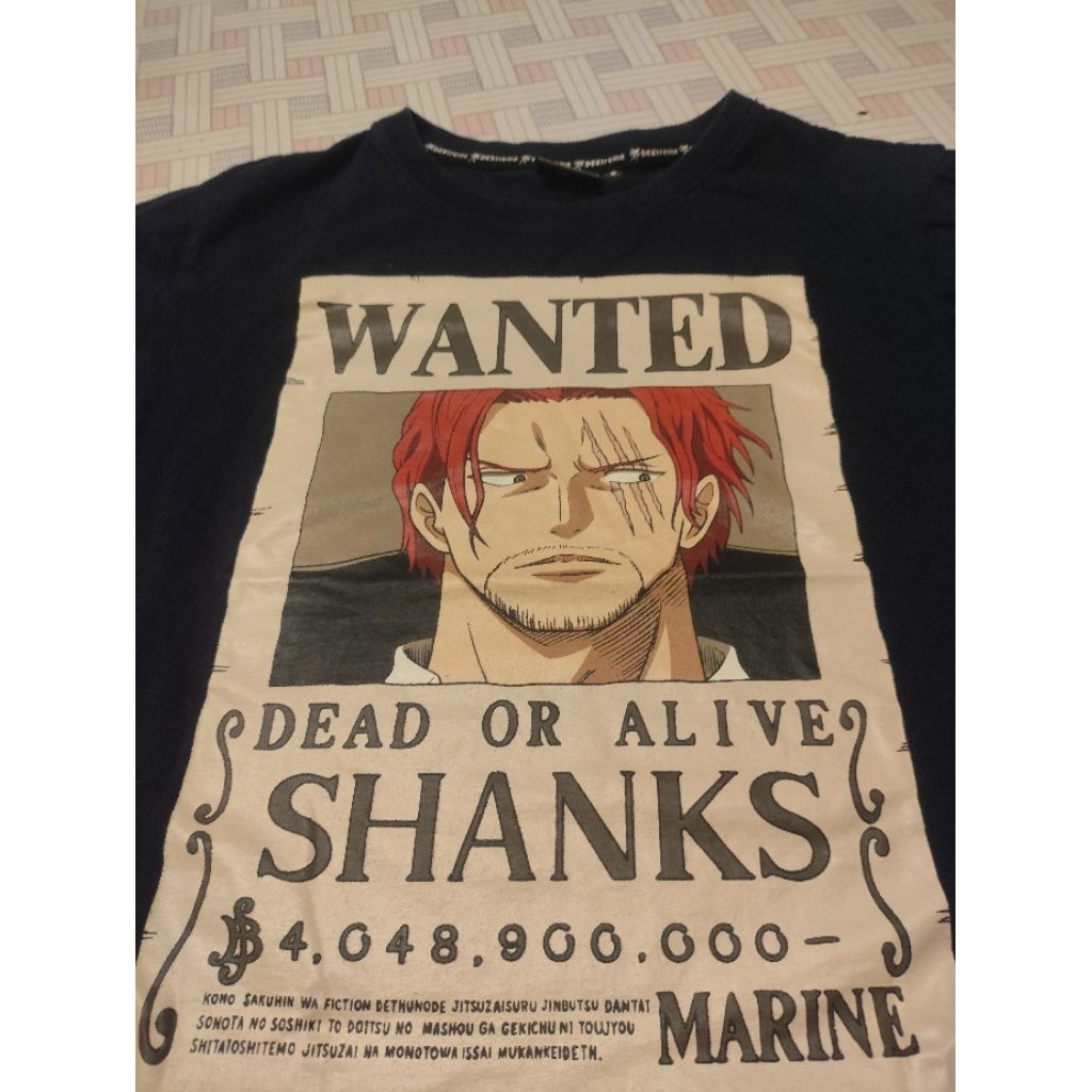 onepiece เสื้อยืดมือ2 ลิขสิทธิ์แท้จาก dextreme