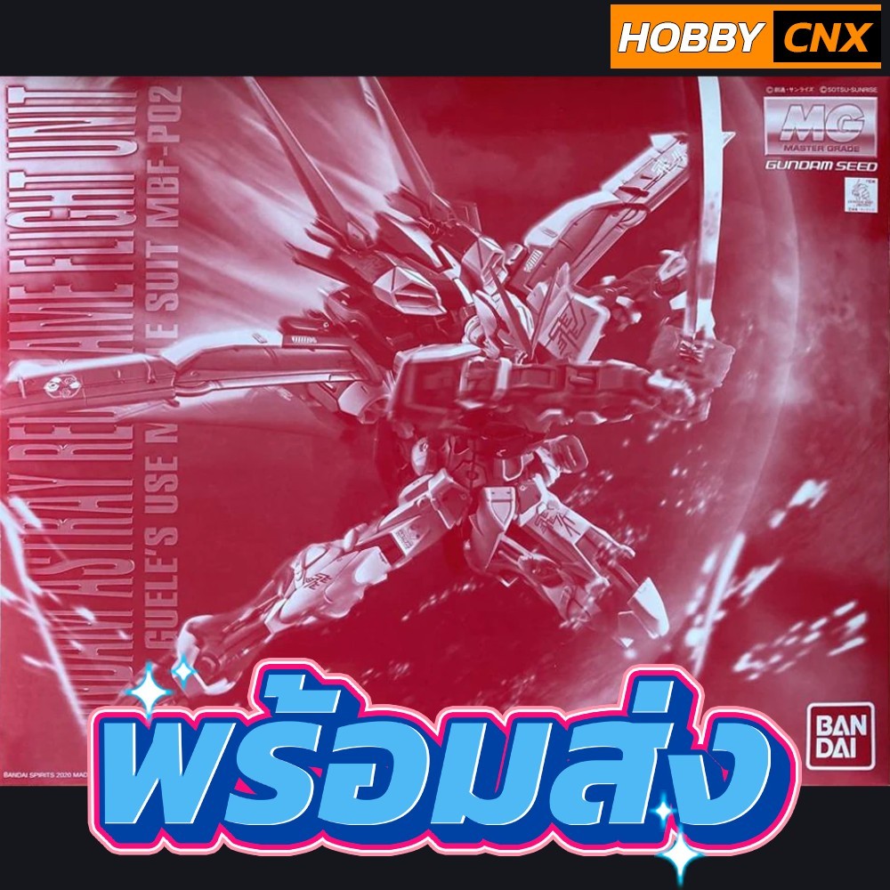 [พร้อมส่ง] MG 1/100 Gundam Astray Red Frame Flight Unit [P-BANDAI]