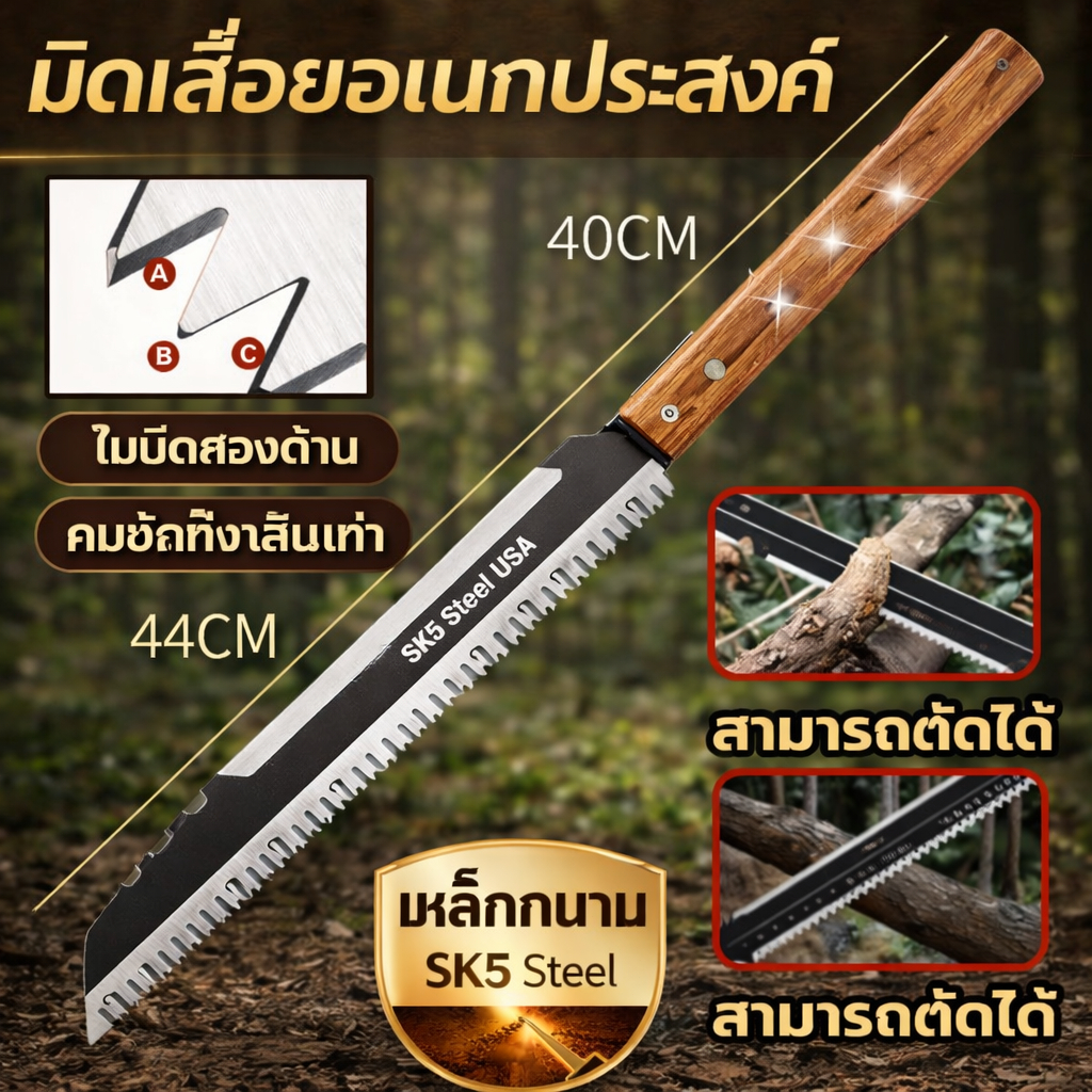เลื่อยตัดโลหะ ， เลื่อยตัดกิ่งไม้ เลื่อยตัด 2 ใช้ sk5 เลือยตัดกิ่งไม้ เลื่อยไม้ เลื่อยตัดกิ่ง เลื่อยต