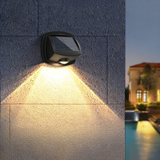 OOKAS ไฟโซล่าเซลล์ Solar Light LED โคมไฟติดผนัง IP67 กันน้ำ …
