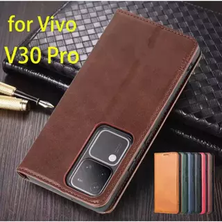 เคสฝาพับ กระเป๋าหนัง สำหรับ Vivo V30 V30Pro V30Lite V30E เคสกันกระแทก เปิดปิด ใส่บัตร