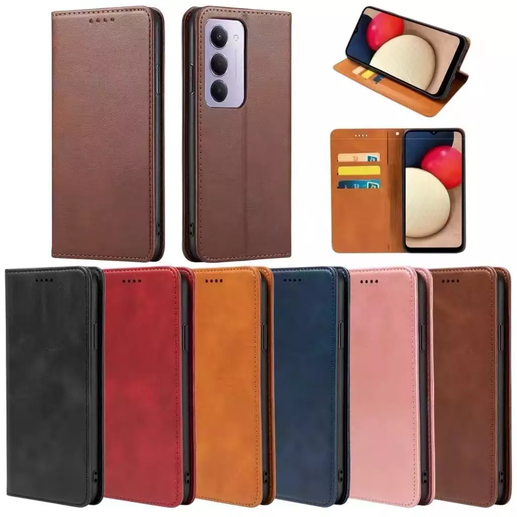 เคสฝาพับ กระเป๋าหนัง สำหรับ XIAOMI Redmi 15 กันกระแทก เปิดปิด ใส่บัตร ตั้งได้