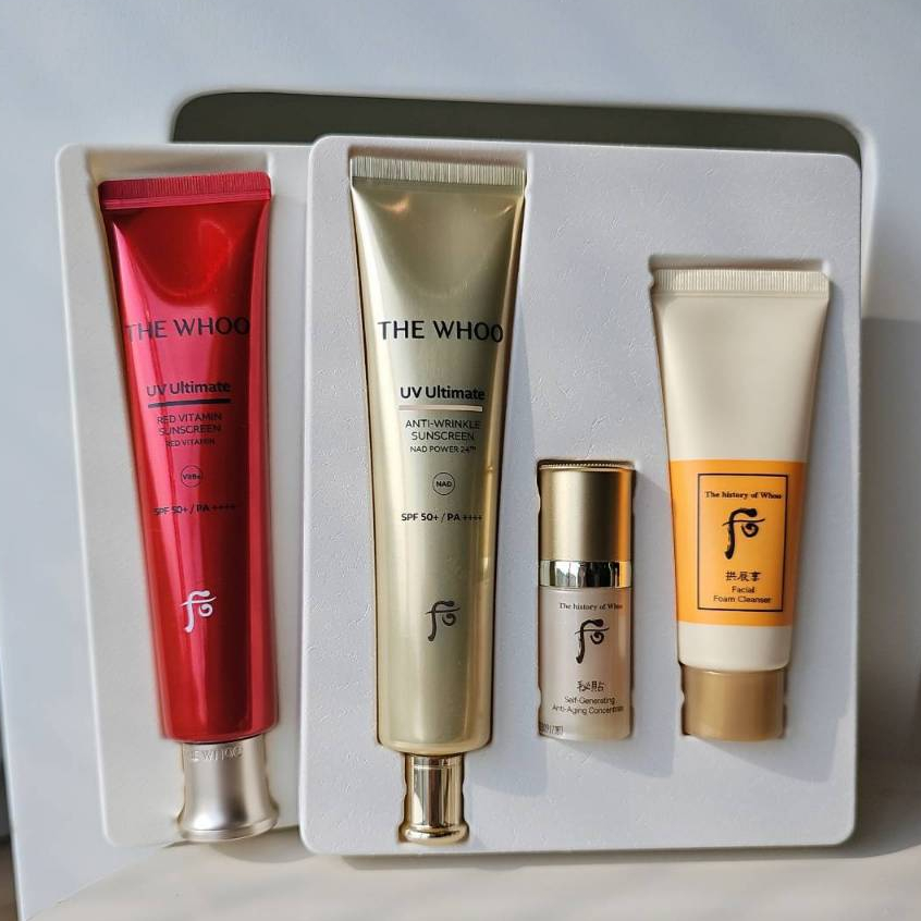 (🌼แท้ / พร้อมส่ง🌼) The Whoo UV Ultimate Sunscreen Special Set.