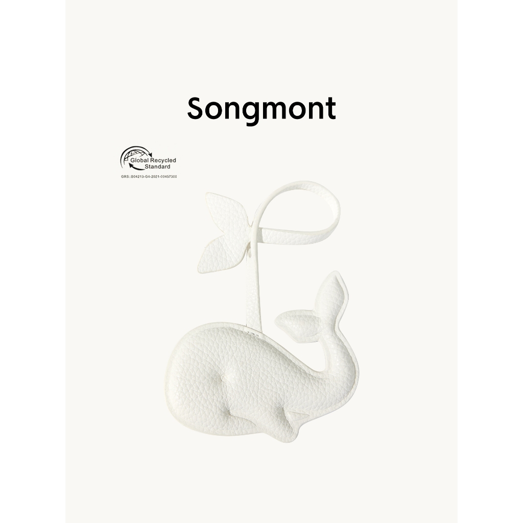 Songmont Vegan Charm Whale พวงกุญแจห้อยกระเป๋า