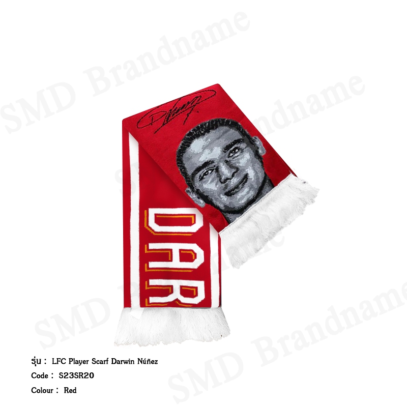 L.F.C ผ้าพันคอ รุ่น LFC Player Scarf Darwin Núñez Code: S23SR20