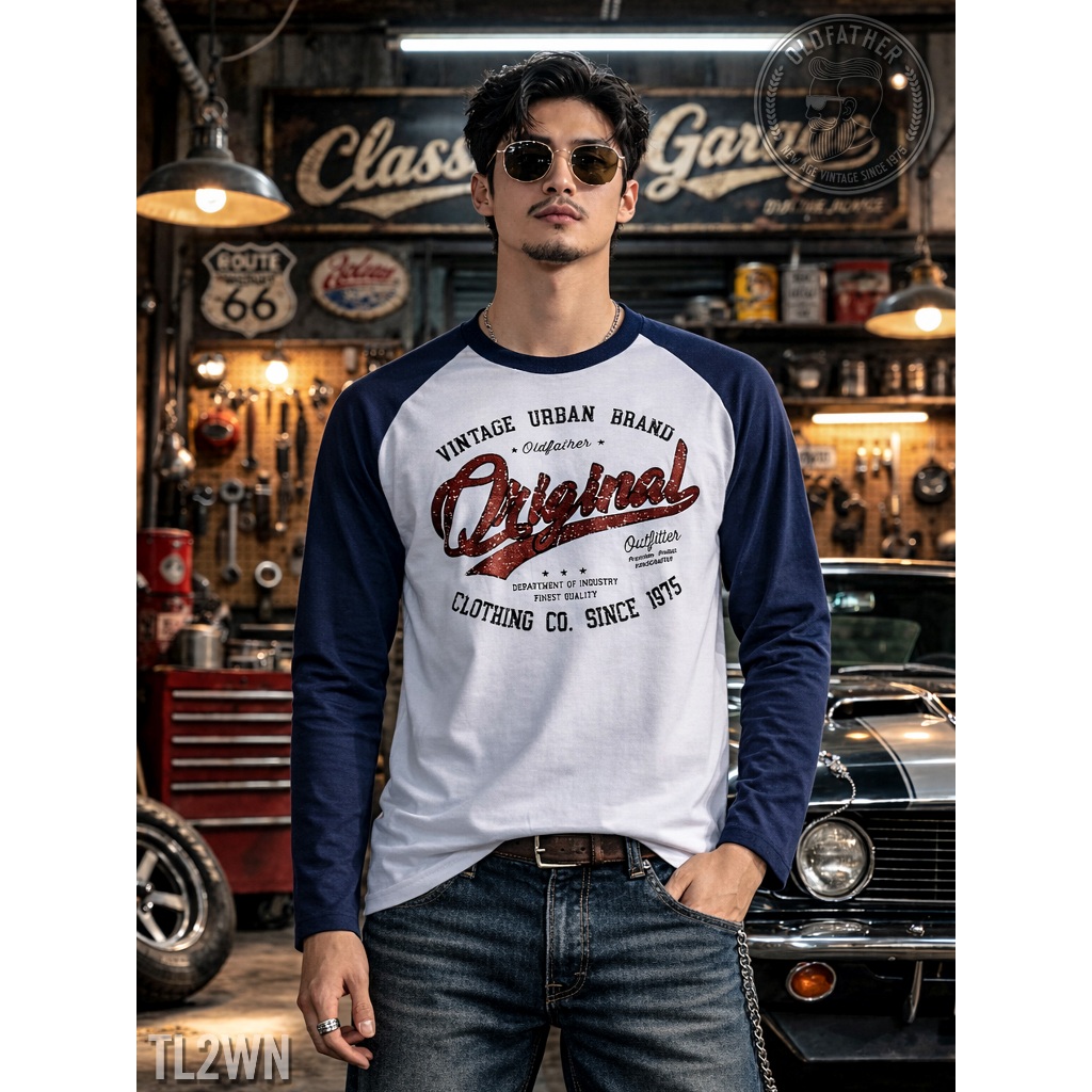 เสื้อแขนยาววินเทจ ( รหัสสินค้า TL 2 )