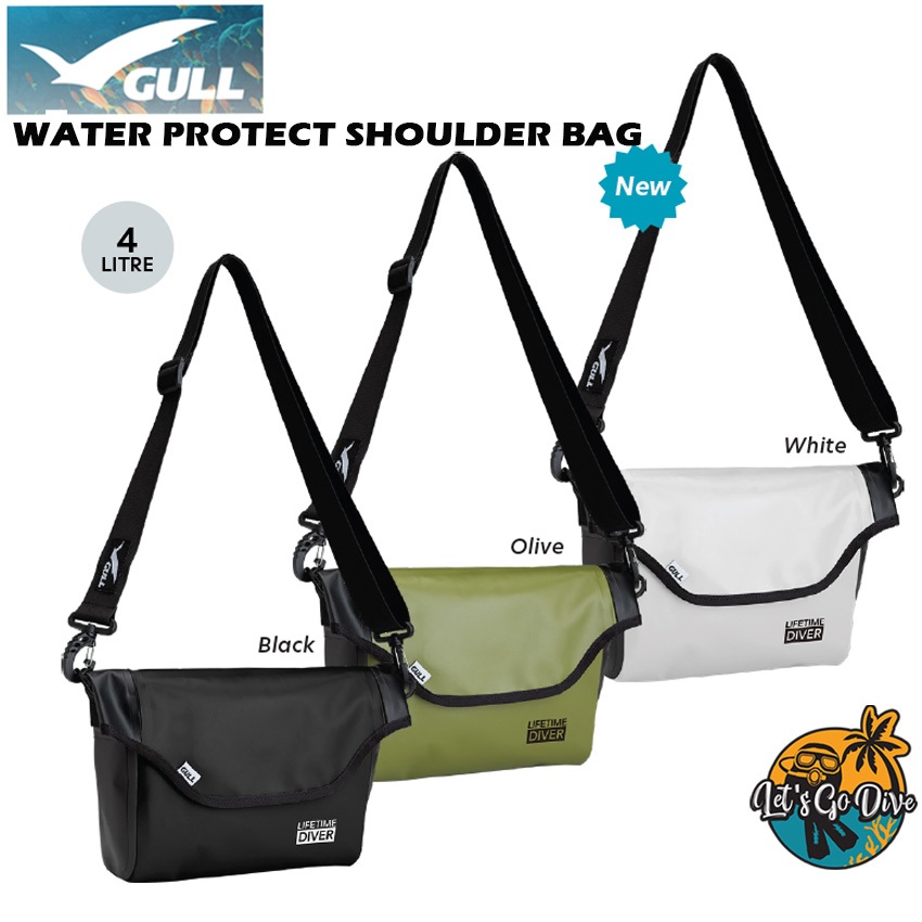 GULL - Water Protect Shoulder Bag 4L - กระเป๋าสะพาย กระเป๋ากันน้ำใส่ของตอนไปดำน้ำ