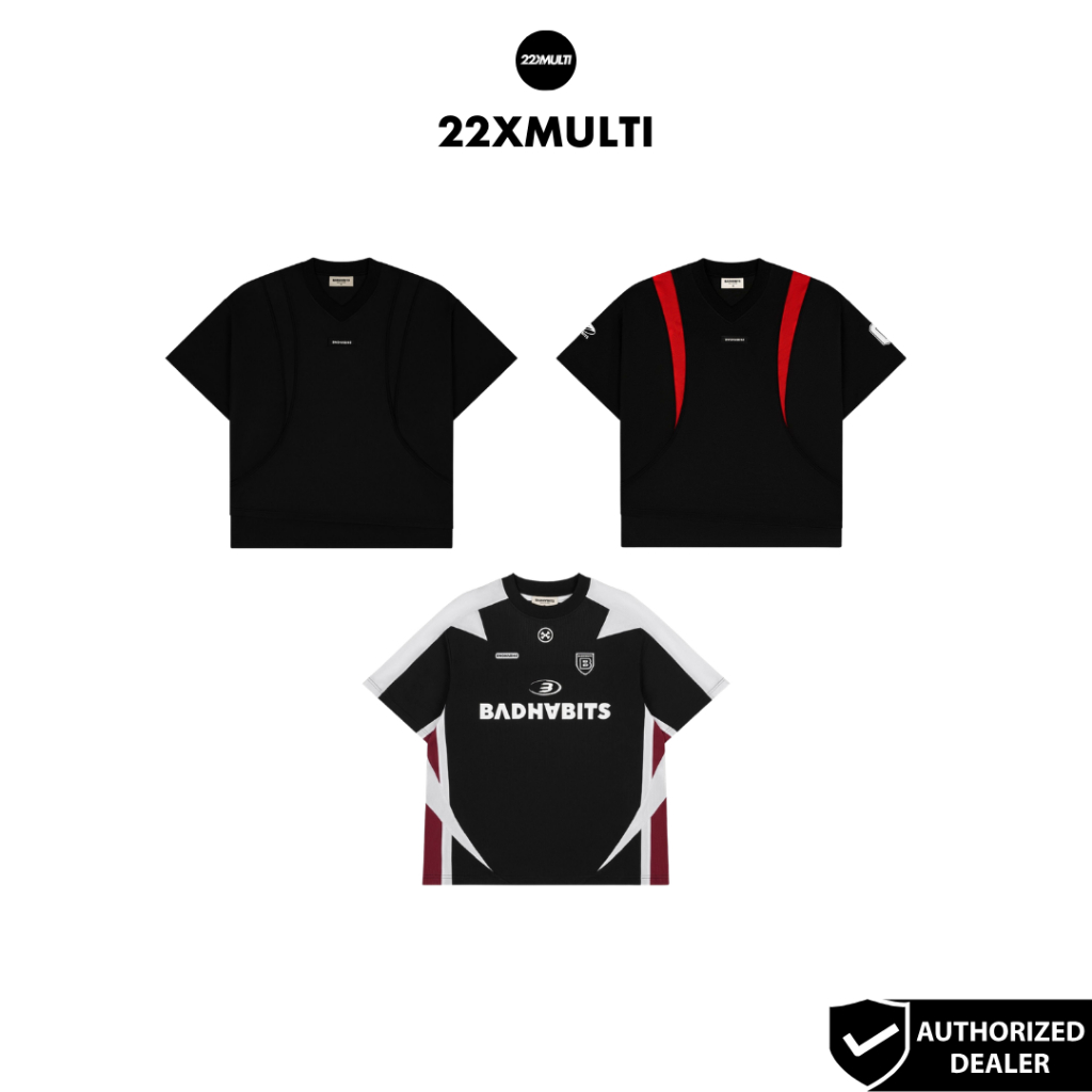 BADHABITS - BLACK LINE JERSEY/ RED LINE JERSEY/ BAD F1 JERSEY