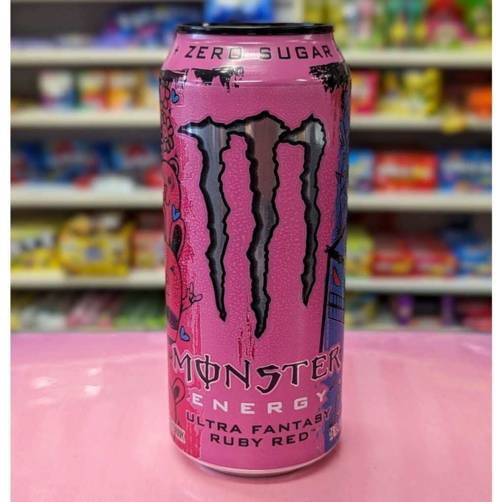MONSTER Energy Drink ULTRA FANTASY RUBY 500ml *** SUGAR FREE ***