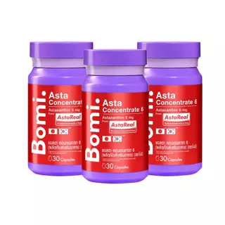 [3 กระปุก] Bomi AstaReal Asta Concentrate 6 (30 Capsules) โบมิ แอสตาเรียล แอสตา คอนเซนเทรท 6