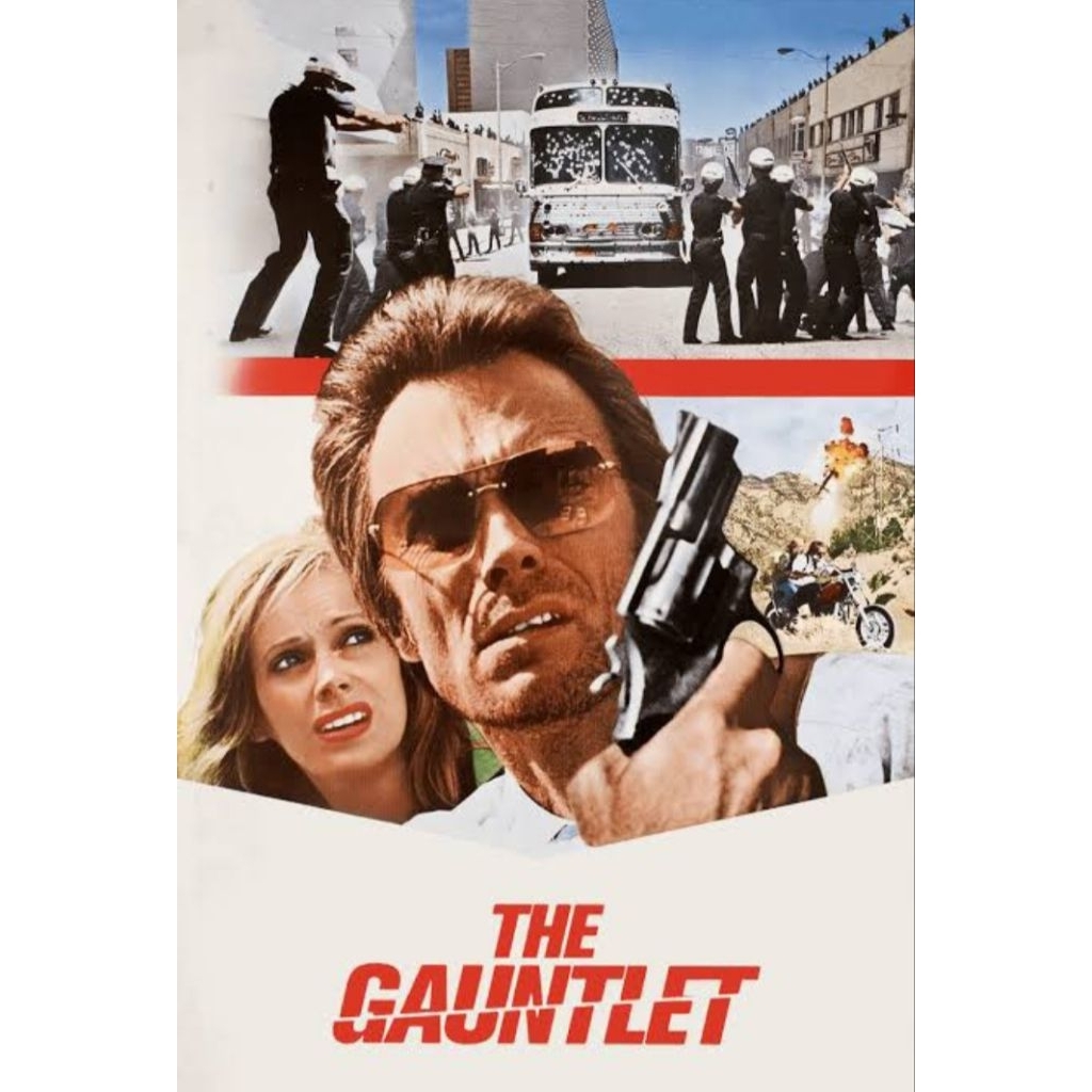 ของสะสมสำหรับเครื่องBlu-ray+DVD ปก+สกรีนแผ่น The Gauntlet (1977) มือปราบต้องโหด