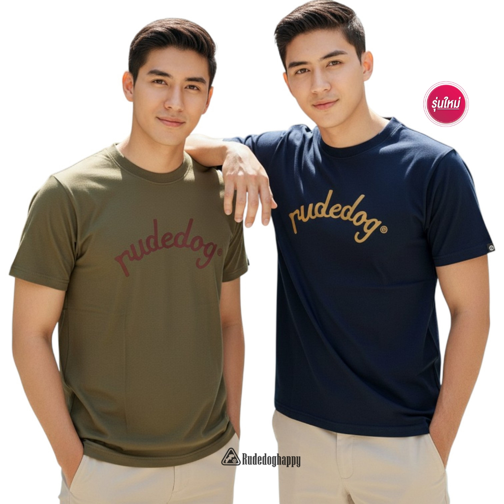 Rudedog เสื้อยืดรุ่น COREDROP ของแท้100%