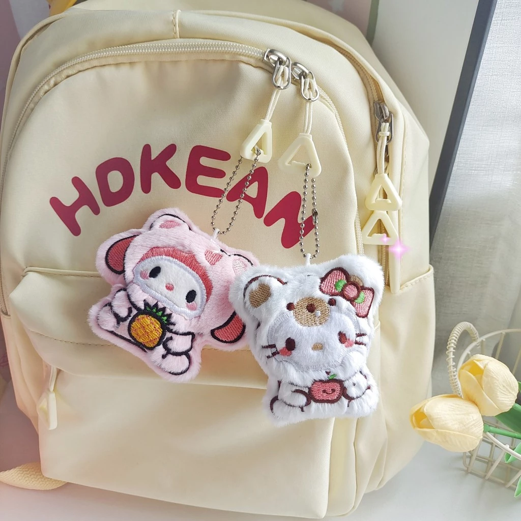 ตุ๊กตาสัตว์น่ารักจี้กระเป๋าแขวนพวงกุญแจ