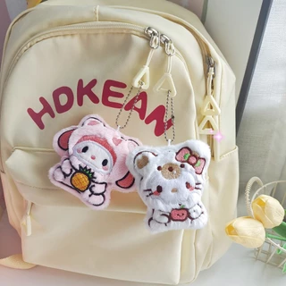 ตุ๊กตาสัตว์น่ารักจี้กระเป๋าแขวนพวงกุญแจ