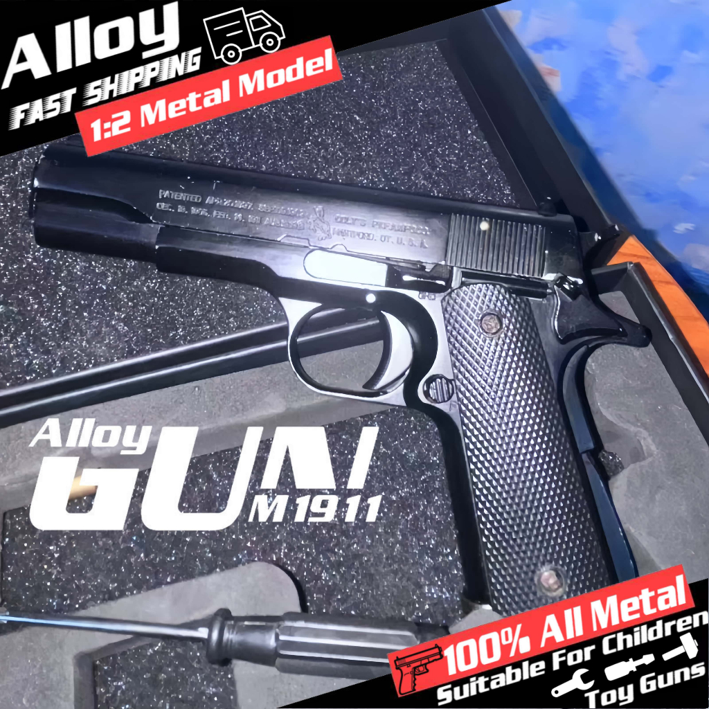 COLT M1911 1:2.05 Mini Model ตกแต่งโต๊ะคอมพิวเตอร์