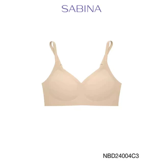 [Online Exclusive] (Set 3 ชิ้น) Sabina Perfect Bra Level 1 เสื้อชั้นใน ไร้โครง รหัส NBD24004C3 - สีเนื้อเข้ม