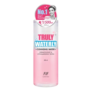 FAITH IN FACE TRULY WATERLY CLEANSING WATER 500ml.เอฟไอเอฟ บาย เฟธ อิน เฟซ ทรูลี่ วอเตอร์ลี่ คลีนซิ่ง วอเตอร์