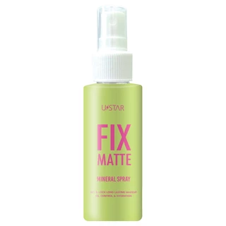 U STAR - Fix Matte Mineral Spray (95ml.) ยู สตาร์ ฟิกซ์ แมทท์ มิเนอรัล สเปรย์