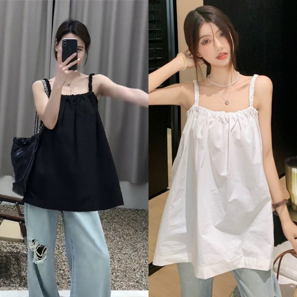 เสื้อคลุมแขนกุดสำหรับผู้หญิง เสื้อกล้ามเปิดไหล่ เสื้อผูกหลัง