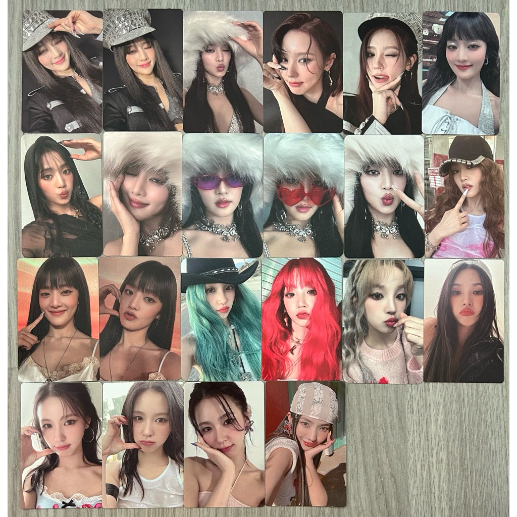 การ์ด (G)I-DLE, I-DLE : [2], Minidle, I Sway, Heat, YUQ1