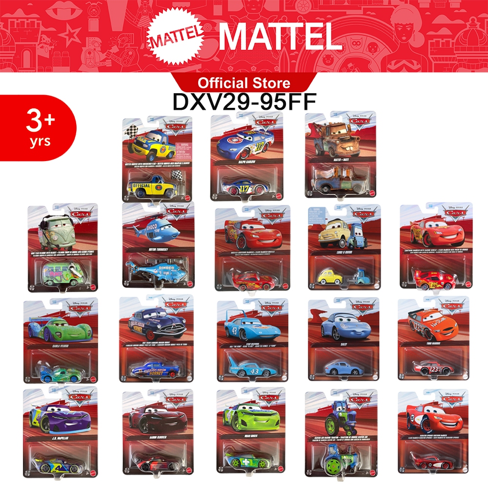 CARS Die-cast Singles Asst. คาร์ส - รถเหล็ก คละแบบ DXV29 (95FF) TH