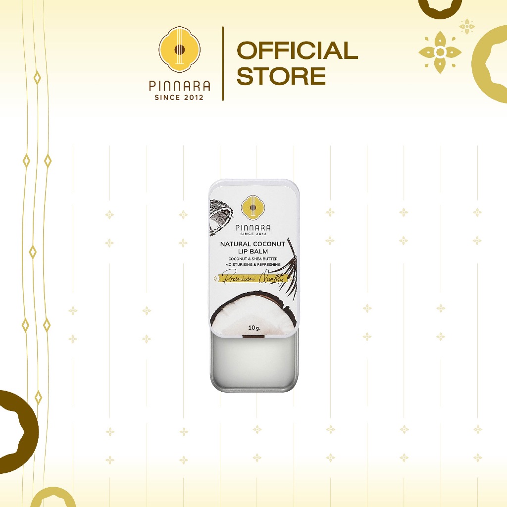 Natural Coconut Lip Balm - ลิปบาล์ม ขนาด 10g
