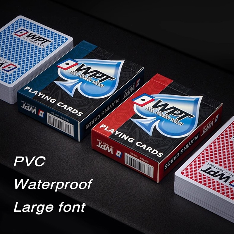 ไพ่ WPT card PVC plastic magic card การ์ด การ์ดเวทย์มนตร์พลาสติก พร้อมแล้ว