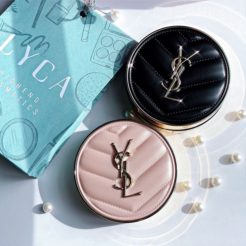 จัดส่งภายในวันเดียวกัน 👑 ของแท้ 💯 YSL LE CUSHION ENCRE DE PEAU / TOUCHE ECLAT GLOW PACT CUSHION 12g