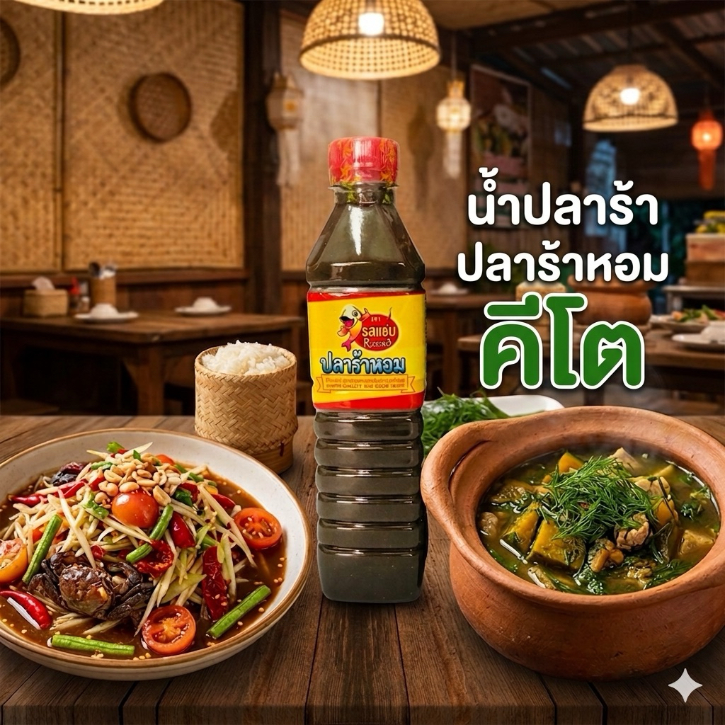 ปลาร้าหอม ปลาร้าคีโต keto lowcarb