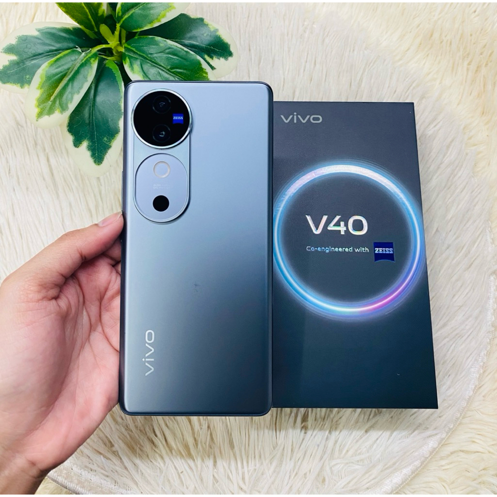 โทรศัพท์ViVo V40 (5G) Ram12GB/Rom256GBเครื่องแท้เครื่องมือสองสองสภาพสวยสินค้าพร้อมจัดส่ง
