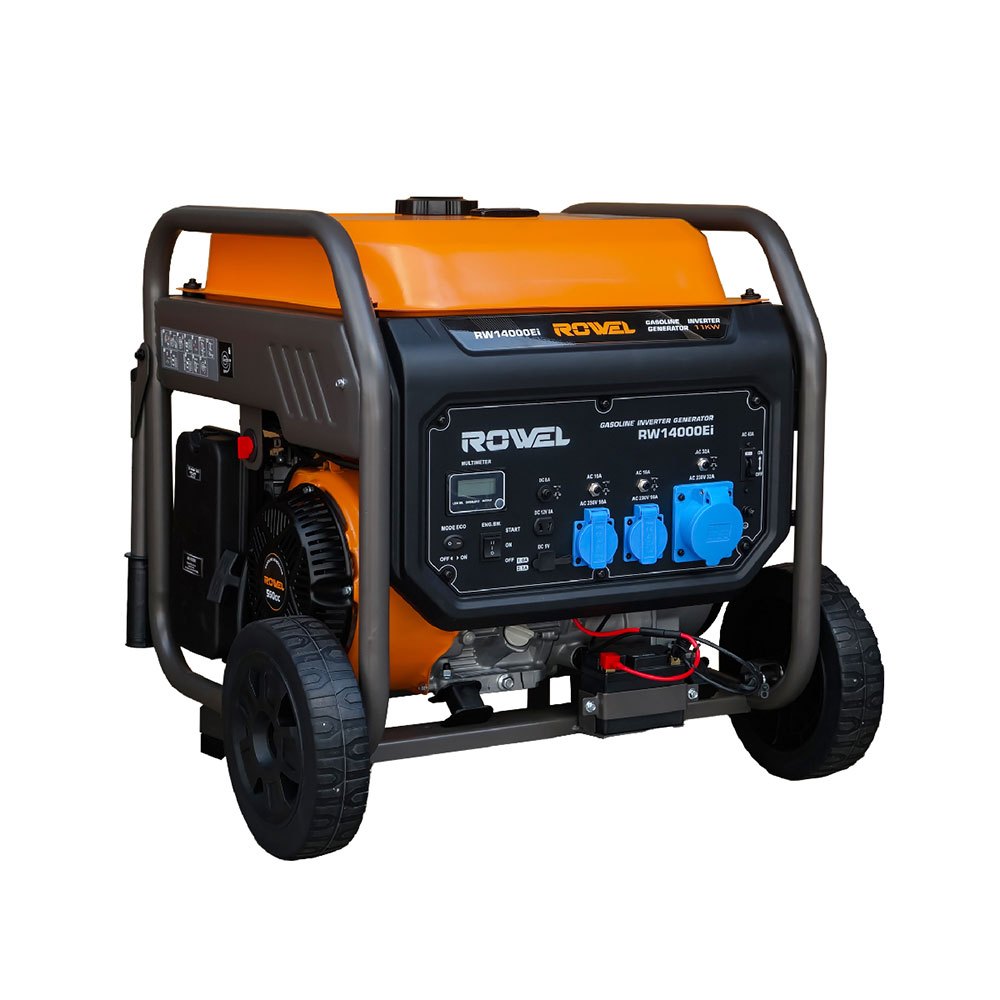 ROWEL เครื่องกำเนิดไฟฟ้าเบนซินระบบอินเวอร์เตอร์ รุ่น RW14000Ei 11.0 KW