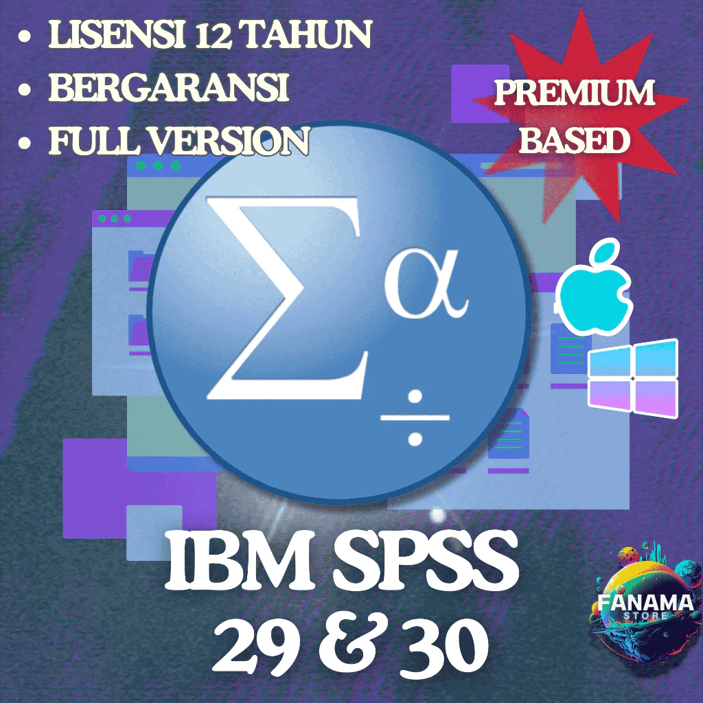 IBM SPSS Statistics 31 For Win & Mac [รองรับ OS 26]